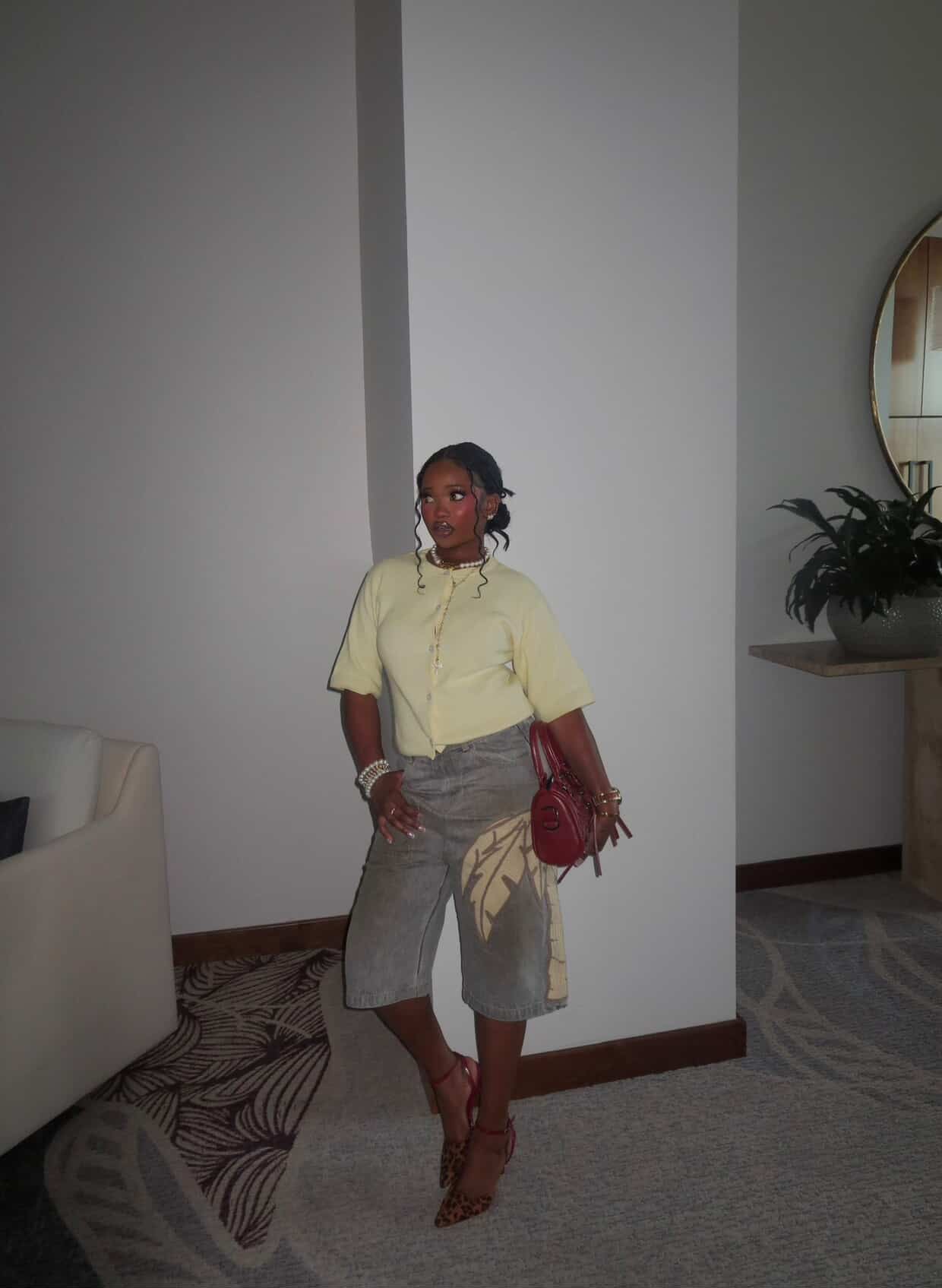 4rgnTree Denim Shorts