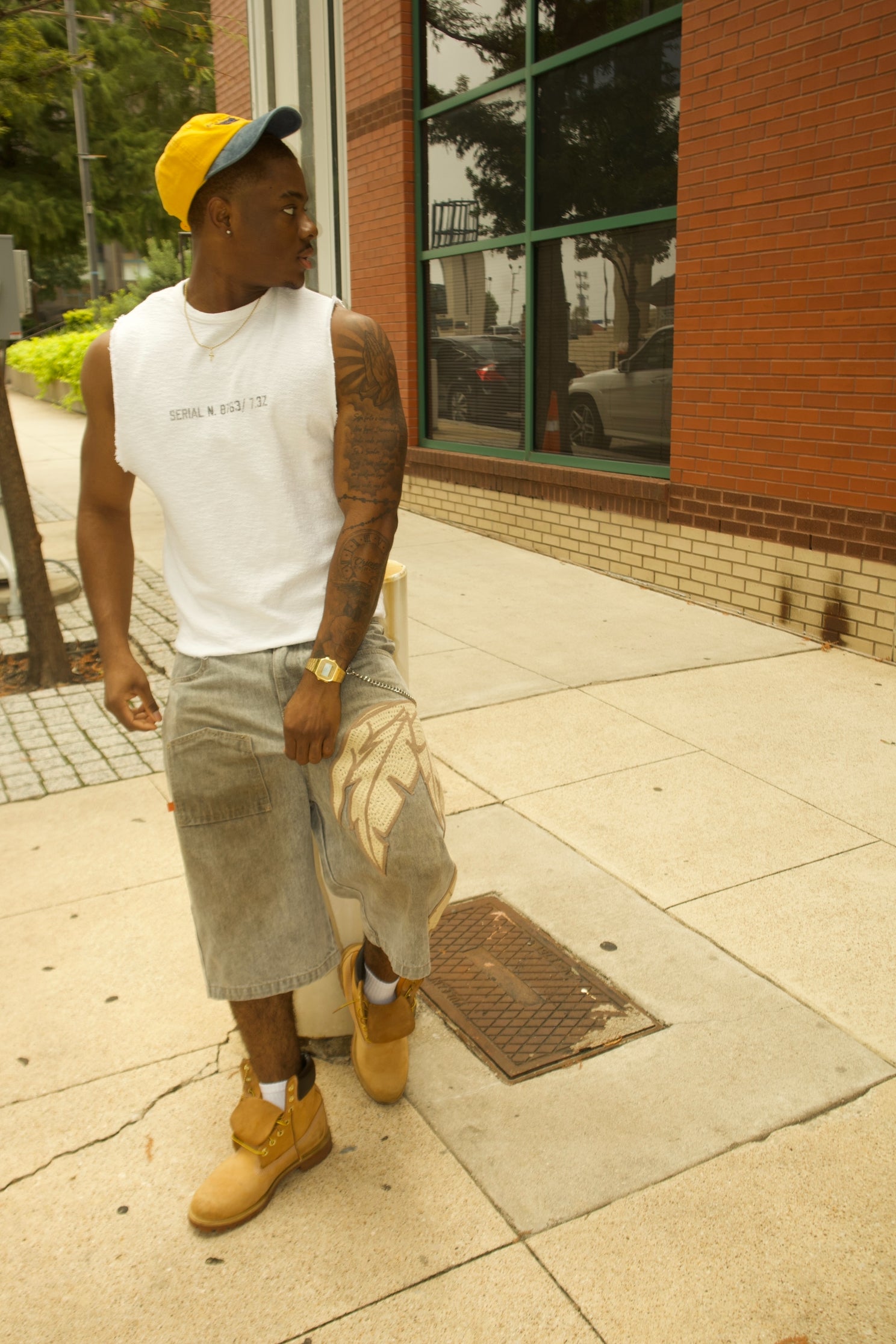 4rgnTree Denim Shorts