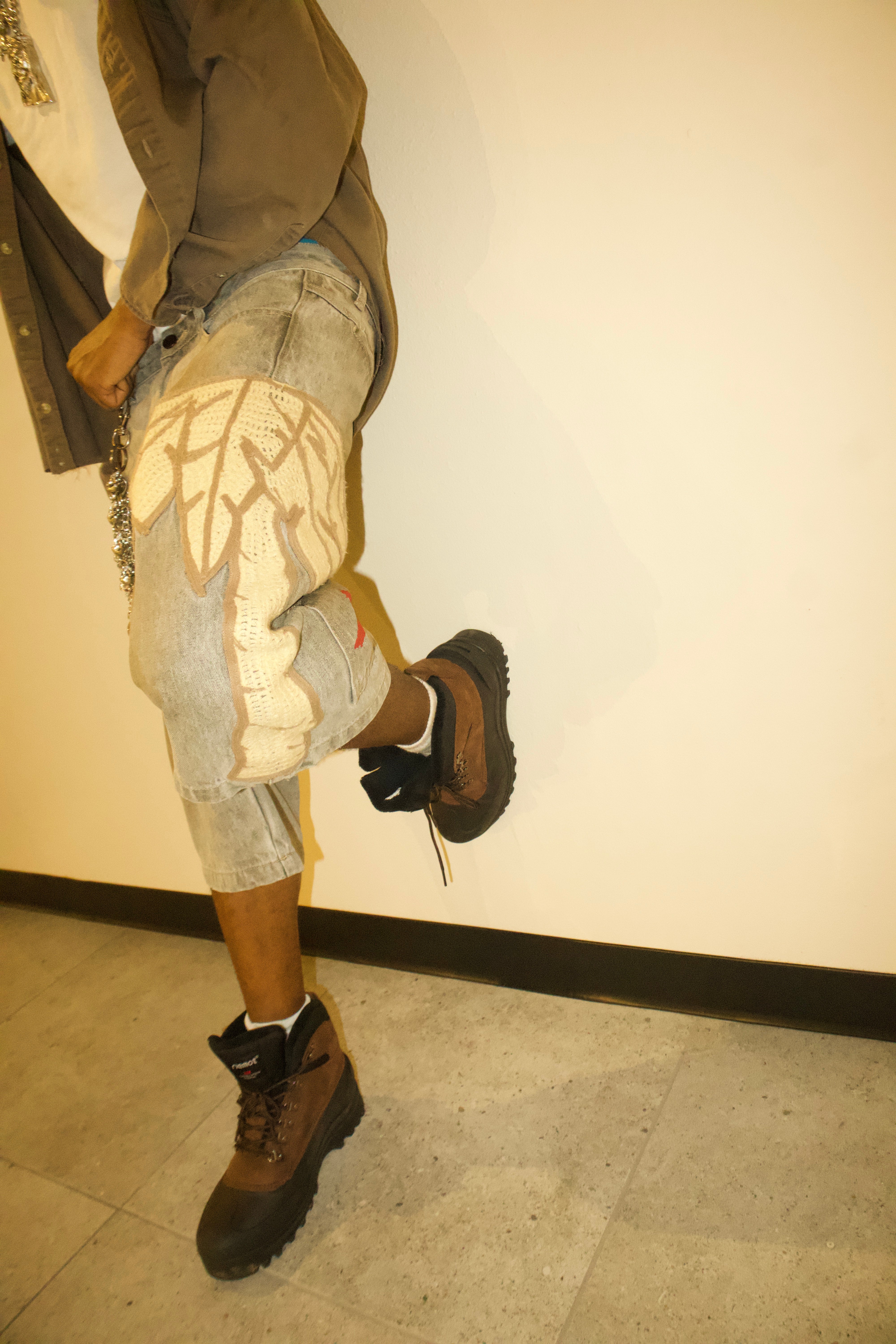 4rgnTree Denim Shorts